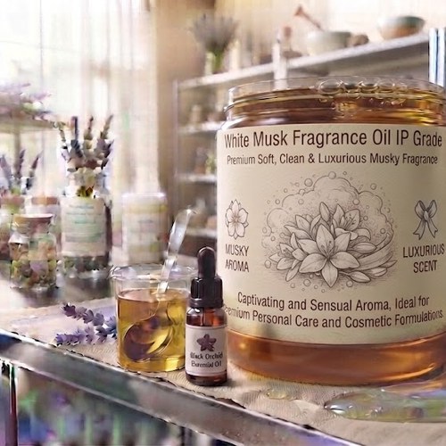 White Musk Fragrance Oil IP Grade – Premium Soft, Clean & Luxurious Musky Fragrance bulk wholesale